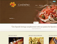 Tablet Screenshot of candispro.com